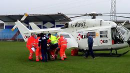 Operaio folgorato: è grave