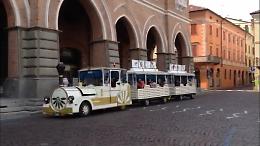 Primo viaggio del trenino Casalmaggiore - Sabbioneta
