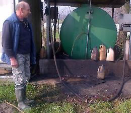 Rubati 15 quintali di gasolio