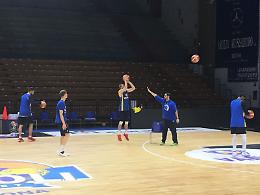 Vanoli, primo allenamento per Carlino