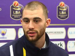 Vanoli, Carlino infortunato. Non giocher&agrave; contro Cant&ugrave;