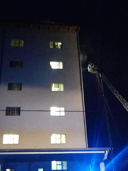 FOTO L'incendio alla Lameri di San Bassano