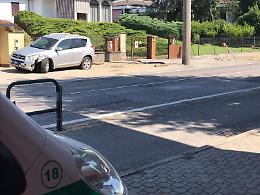 Schianto da brividi in via Persico: paura, ma nessun ferito