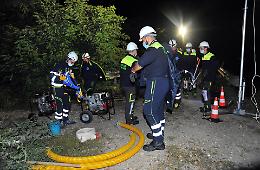 Protezione civile sul Serio. «Ci prepariamo alla piena»