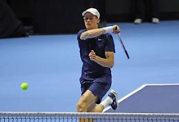 Sinner supera il primo turno all'Atp 500 di Vienna, ora derby con Cobolli