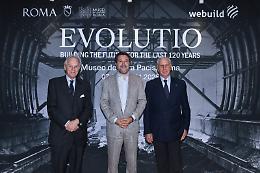 Webuild, Salvini visita la mostra "Evolutio" all'Ara Pacis di Roma