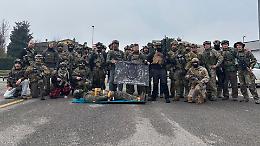 Soldati armati, ma è soltanto un gioco