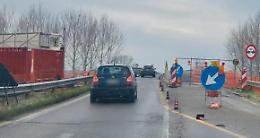Sul ponte &egrave; ritornata la barriera