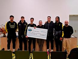 Vanoli a CR&sup2; Sinapsi: solidariet&agrave;, sorrisi e 5.000 euro 