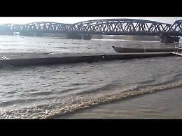 Il video della piena del Po dalla Canottiere Baldesio di Cremona