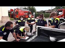 VIDEO Donna scomparsa, Vigili del Fuoco e Protezione Civile mobilitati