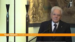 Mattarella "Con Milano-Cortina l'Italia &egrave; al centro dell'attenzione del mondo"
