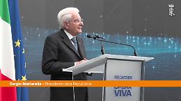 Mattarella alla Fincantieri di Palermo "Da maestranze grande senso appartenenza"