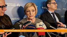 Ex Ilva, Calderone "Massimo impegno del Governo per accompagnare il rilancio"