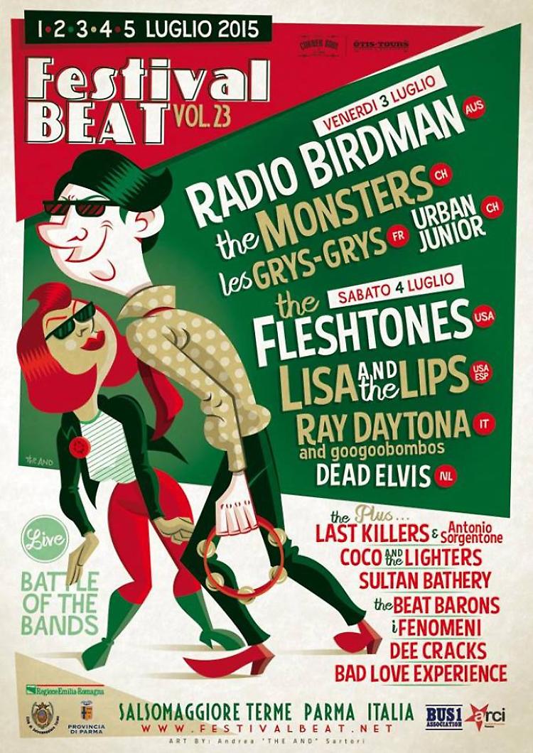 Festival Beat, dall'1 al 5 luglio a Salsomaggiore (Pr)