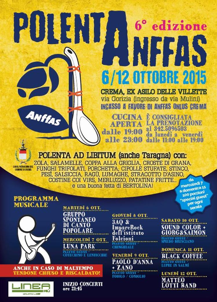 PolentAnfass, dal 6 al 12 ottobre a Crema