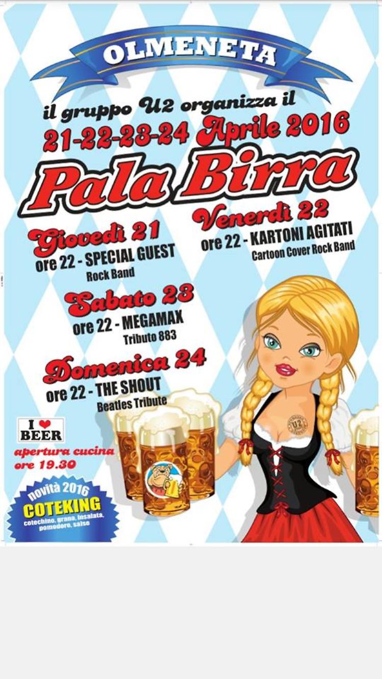 Olmeneta, birra e festa con gli U2