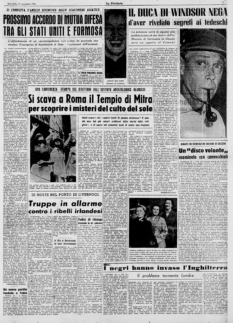 Si scava a Roma il Tempio di Mitra per scoprire i misteri del culto del sole