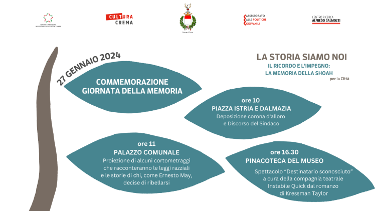 Spettacolo "Destinatario sconosciuto" dall'omonimo romanzo di Kressman Taylor 