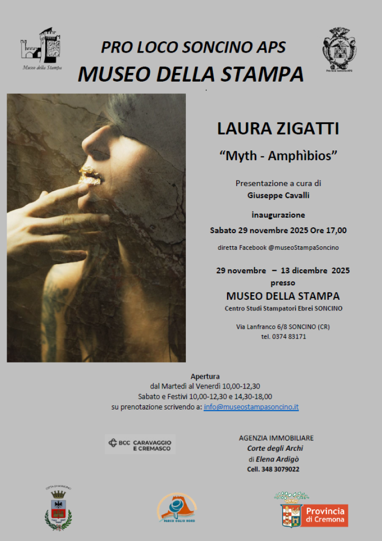 Inaugurazione di “MYTH -  Amphíbios” personale di Laura Zigatti
