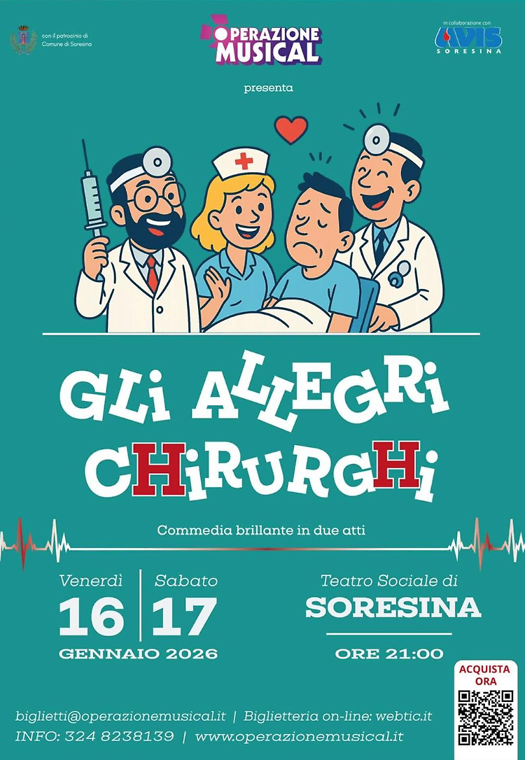 Gli allegri chirurghi, commedia brillante