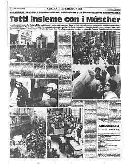 Màscher, una folla oceanica