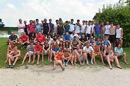 Triathlon del Po, lo spettacolo degli atleti tra fiume e terra 