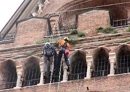 Verifiche sul torrazzo di Cremona