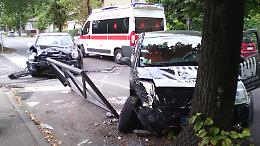Scontro in via Carlo Urbino, ragazza ferita lievemente