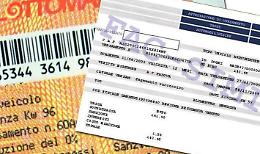 Bolli auto spariti nelle ricevitorie