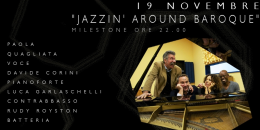 "Jazzin' Around Baroque"
Paola Quagliata Quartet featuring  Rudy Royston