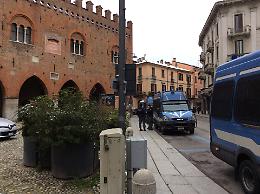 FOTO Cittanova già blindato in attesa di Di Stefano