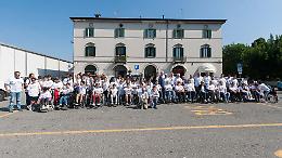 Diversamente Uguali 2018, il giro in carrozzina in città