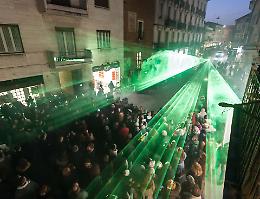 'Laser show', spettacolo magico e surreale