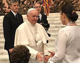 Ail Oglio Po da Papa Francesco: «Emozione fortissima»
