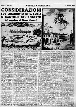 Considerazioni sul quadrivio di S. Sofia