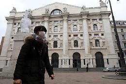 Coronavirus: tonfo delle compagnie aeree, Piazza Affari giù, Spread a 200

