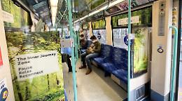 Pendolari stressati: treno metropolitano per meditare