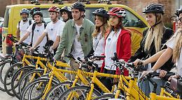 Università Cattolica, matricole in bicicletta