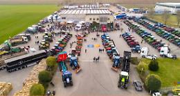 ‘Farmers’ Sunday XXL’, trattori e tir fra motori e sapori
