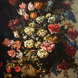 Storia e dettagli di "Grande vaso di fiori" di Paolo Porpora