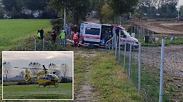 Brutta caduta in moto alla pista da cross, 15enne in ospedale