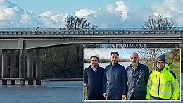 Ponte Verdi: «L’intervento procede»