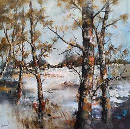 “Dipingere la terra: dal realismo all’astrazione” collettiva Adafa