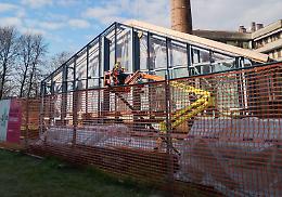   Area Frazzi: restyling e  nuove vetrate