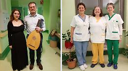 Un concerto di bellezza e dolcezza nel reparto di cure palliative