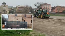 Al Castello lavori in vista della fiera di San Giuseppe