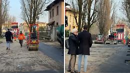 Completati i lavori in via Magri: &laquo;Strada pi&ugrave; sicura per i pedoni&raquo;