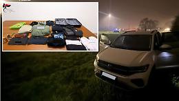 Furto in casa e inseguimento folle, refurtiva recuperata