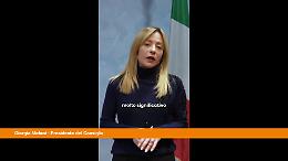 Immigrazione, Meloni "Mantenuto impegno preso con i cittadini"